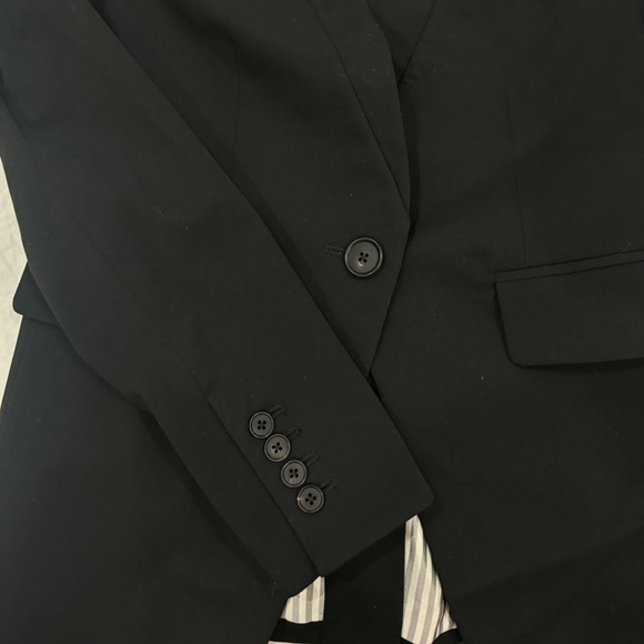 Veronica Beard Black Beaded Collar Blazer - Picture 3 of 4